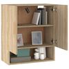 vidaXL Armoire murale Ch&ecirc;ne sonoma 60x31x70 cm Bois d'ing&eacute;nierie