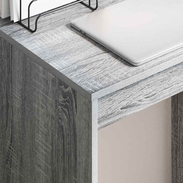 vidaXL Bureau Gris Sonoma 60 x 40 x 76 cm