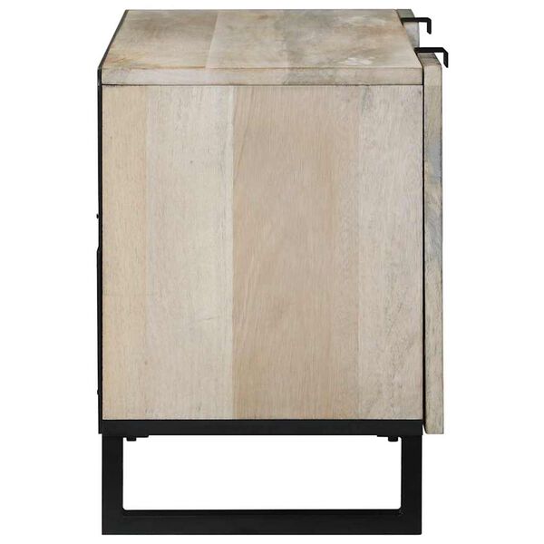 vidaXL Unites TV Blanc 105 x 33 x 46 cm Bois d'ing&eacute;nierie