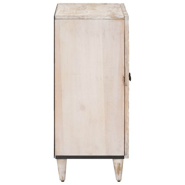 vidaXL Buffet de Rangement Blanc 60 x 33,5 x 75 cm