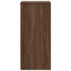 vidaXL Buffet chêne marron 29,5x34x76 cm bois d'ingénierie