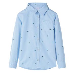 Chemise pour enfants bleu clair 92
