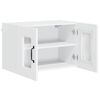 vidaXL Armoire de cuisine Kalmar 2 pcs Blanc brillant 60 x 31 x 40 cm