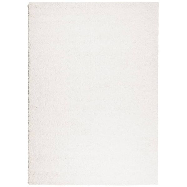 vidaXL Tapis shaggy PAMPLONA poils longs moderne cr&egrave;me 200x280 cm