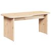 vidaXL Table basse 2 pcs Naturel Bois massif en pin