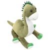 vidaXL dinosaure brontosaure en peluche Vert