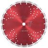 vidaXL Disque de coupe diamant&eacute; avec turbo et trous Acier 300 mm