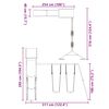 vidaXL Aire de jeux d'ext&eacute;rieur bois de pin massif