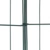 vidaXL Ensemble de cl&ocirc;ture de jardin 8 pcs Vert 50 x 80 cm Acier