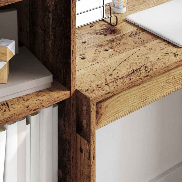 vidaXL Bureau Bois Ancien 80 x 40 x 76 cm