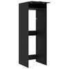vidaXL Armoire pour machine &agrave; laver Ch&ecirc;ne noir 67,5 x 68 x 200 cm