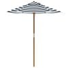 vidaXL Parasol de jardin pour enfants avec poteau en bois &Oslash;120x140 cm