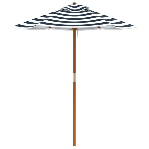 vidaXL Parasol de jardin pour enfants avec poteau en bois &Oslash;120x140 cm