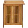 vidaXL Bo&icirc;te de rangement de jardin 60x50x58 cm Bois d'acacia solide
