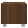 vidaXL Meuble TV Chêne marron 120x40,5x35 cm Bois d'ingénierie