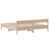 vidaXL Cadre de lit sans matelas 200x200 cm bois massif de pin