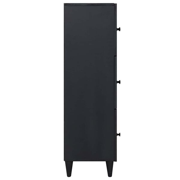 vidaXL Armoires de rangement avec porte Multicolore 40 x 33,5 x 110 cm