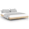 vidaXL Cadre de lit sans matelas ch&ecirc;ne sonoma 140x200 cm
