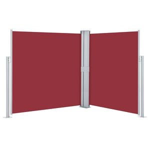 vidaXL Auvent lat&eacute;ral r&eacute;tractable Rouge 160 x 600 cm