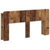 vidaXL Cabinet de T&ecirc;te de Lit Bois ancien Bois d'ing&eacute;nierie