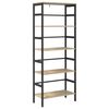 vidaXL &Eacute;tag&egrave;re 4 niveaux 60 x 29,5 x 149 cm Bois d'ing&eacute;nierie