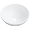 vidaXL Lavabo Blanc 28x28x10 cm C&eacute;ramique