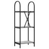 vidaXL &Eacute;tag&egrave;re Gris Sonoma 40 x 30 x 109 cm Bois d'ing&eacute;nierie