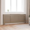 vidaXL Cache-radiateur MDF 205 cm