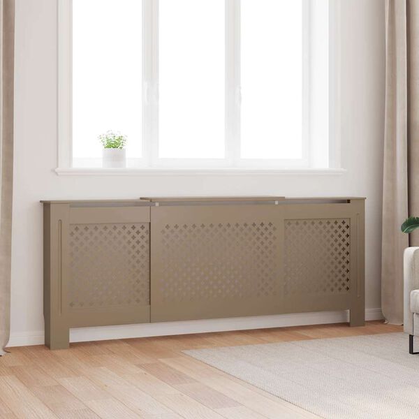 vidaXL Cache-radiateur MDF 205 cm