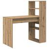 vidaXL Bureau Ch&ecirc;ne artisanal Bois d'ing&eacute;nierie 113 x 54 x 120 cm