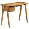 vidaXL Bureau 110 x 50 x 76 cm Bois de manguier massif