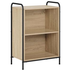 vidaXL Biblioth&egrave;que 55,5 x 33 x 174 cm Bois d'ing&eacute;nierie Ch&ecirc;ne Sonoma