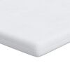 vidaXL Surmatelas 200 x 200 cm d&rsquo;&eacute;paisseur Tissu jacquard Blanc