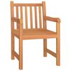 vidaXL Ensemble à manger de jardin 5pcs Bois de teck massif