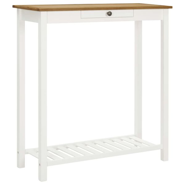 vidaXL Table de bar 100x40x110 cm Bois de ch&ecirc;ne solide