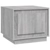 vidaXL Table basse sonoma gris 51x50x44 cm bois d'ing&eacute;nierie