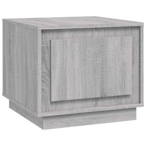vidaXL Table basse sonoma gris 51x50x44 cm bois d'ing&eacute;nierie
