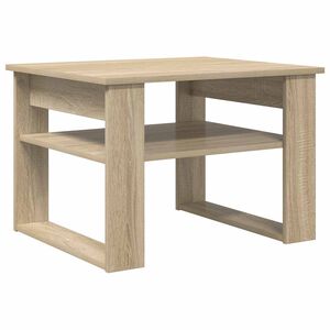 vidaXL Table basse Ch&ecirc;ne Sonoma 64 x 54 x 44 cm Bois d'ing&eacute;nierie