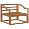 vidaXL Sofa de milieu ext&eacute;rieur Naturel