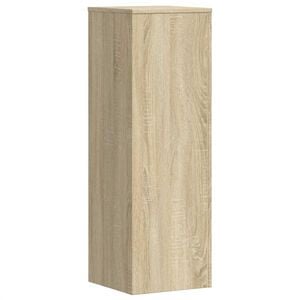 vidaXL Support pour plantes ch&ecirc;ne sonoma 33x33x100cm bois d'ing&eacute;nierie