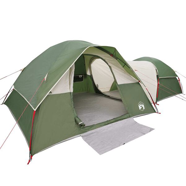 vidaXL Tente de camping 5 personnes vert imperméable