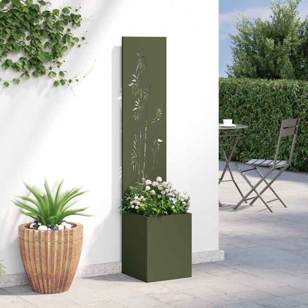 vidaXL Écran de confidentialité de jardin Vert olive 32 x 140 cm