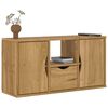 vidaXL Meuble TV avec tiroir ODDA 79x24x40 cm bois massif pin