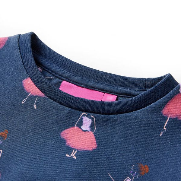 Robe pour enfants bleu marine 116