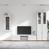vidaXL Ensemble meuble TV avec tiroir FLORIN Blanc Bois d'ing&eacute;nierie