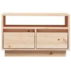 vidaXL Meuble TV 60x35x37 cm Bois de pin massif