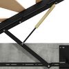 vidaXL Cadre de lit ottoman Gris B&eacute;ton 90 x 200 cm Bois d&rsquo;ing&eacute;nierie