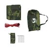 vidaXL B&acirc;che de camping camouflage 451x420 cm imperm&eacute;able