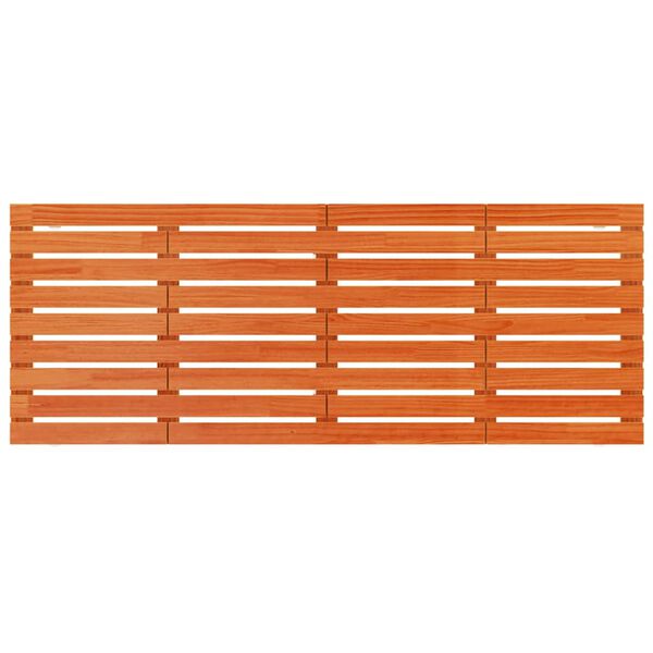 vidaXL T&ecirc;te de lit murale 166x3x63 cm Bois massif de pin