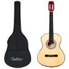 vidaXL Guitare classique avec sac pour d&eacute;butants 3/4 36"